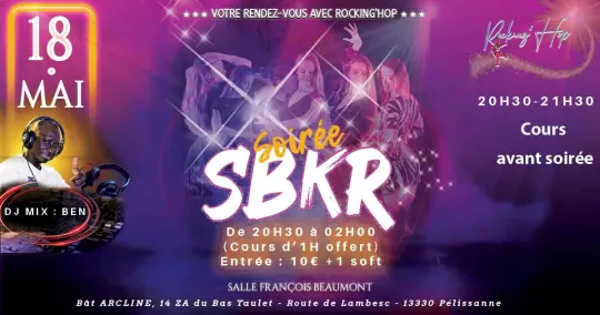 Soirée mensuelle SBKR de Rocking hop