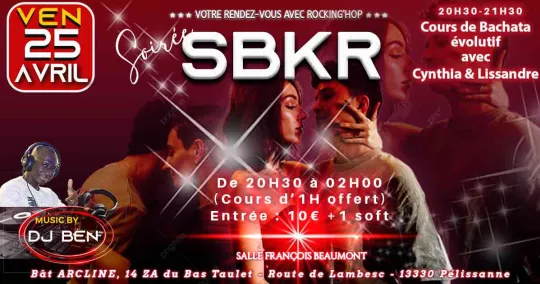 Soirée mensuelle SBKR de Rocking hop