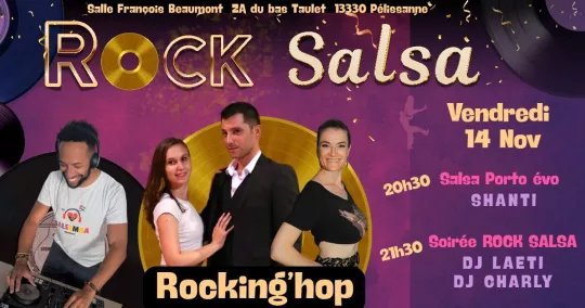 Soirée mensuelle Rock Salsa de Rocking hop