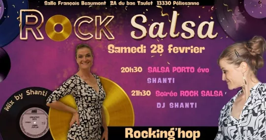 Soirée mensuelle Rock Salsa de Rocking hop