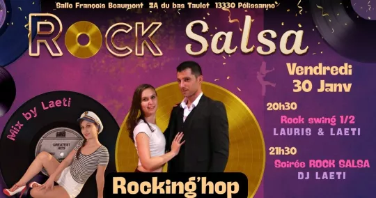 Soirée mensuelle Rock Salsa de Rocking hop