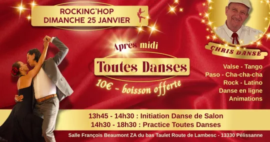 dimanche toutes danses à Rocking'hop