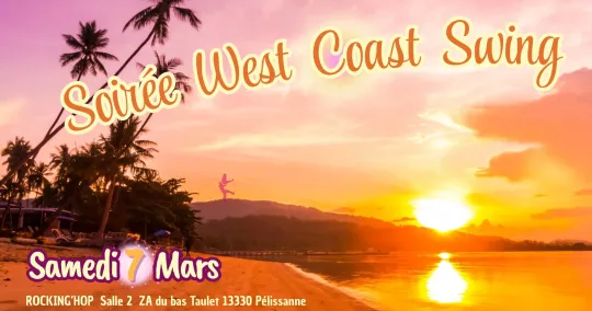 Soirée 100% West Coast Swing à Rocking'hop