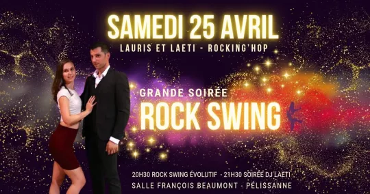 Soirée mensuelle Rock Swing de Rocking hop
