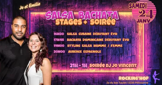 stage salsa bachata rocking'hop