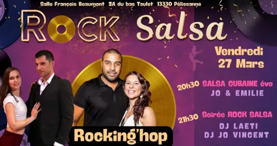 Soirée mensuelle Rock Salsa de Rocking hop