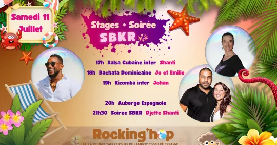 Stage SBK et soirée SBKR à rocking'hop