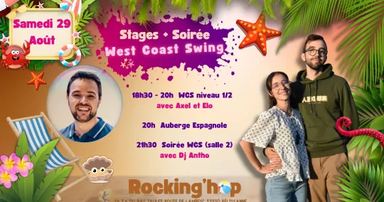Stage et soirée WCS à Rocking'hop