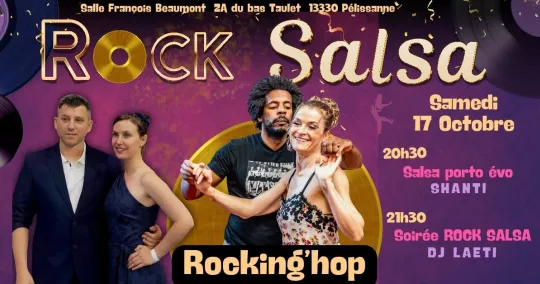 soirée rock salsa à rocking'hop