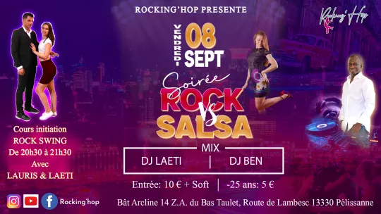 soiree rock salsa rocking hop