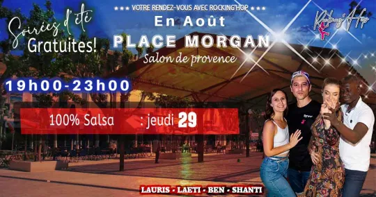 soirée salsa place morgan
