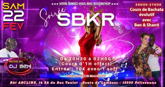 Soirée mensuelle SBKR de Rocking hop Soirée mensuelle SBKR de Rocking hop