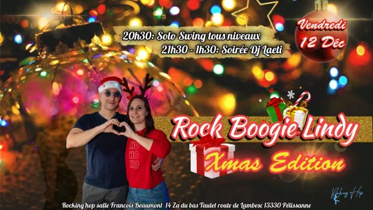 Soirée RBL de Noel Rocking'hop Soirée RBL de Noel Rocking'hop