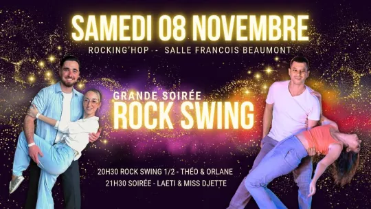 Soirée mensuelle Rock Swing de Rocking hop Soirée mensuelle Rock Swing de Rocking hop