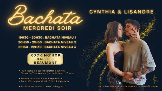 Cynthia et Lisandre Bachata Rocking'hop Cynthia et Lisandre Bachata Rocking'hop