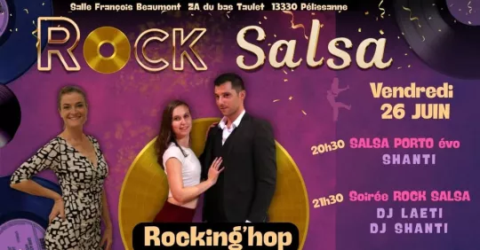 Soirée mensuelle Rock Salsa de Rocking hop