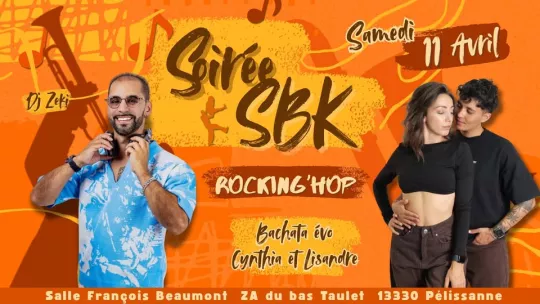 Soirée mensuelle SBK de Rocking hop