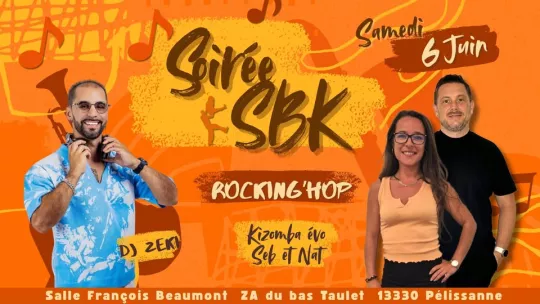 Soirée mensuelle SBK de Rocking hop
