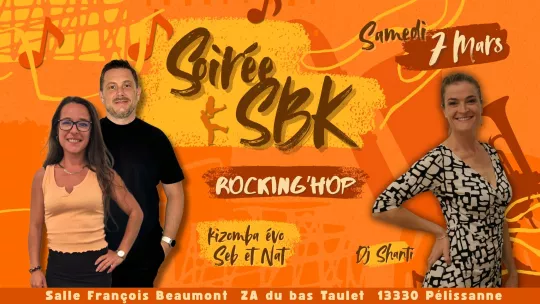 Soirée mensuelle SBK de Rocking hop
