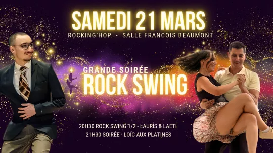 Soirée mensuelle Rock Swing de Rocking hop