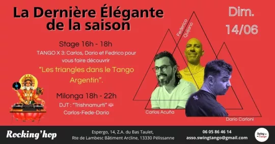 milonga rocking'hop 14 juin