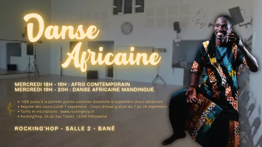 Danse africaine et afro contemporaine à Rocking'hop