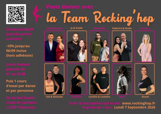 rentrée 2026-2027 Rocking'hop