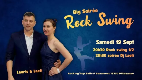 Soirée rock swing à rocking'hop